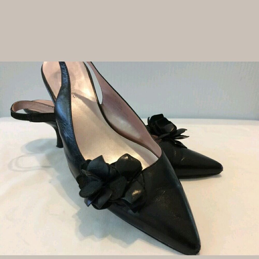 Madeline Desiree Shoes Size 6.5 M Black Leather